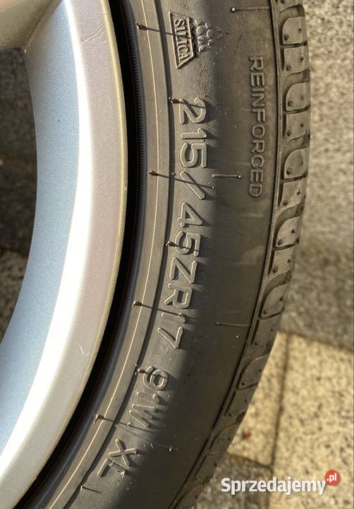 Kola alufelgi Fiat Speedline 17 4x98 ET41 Stilo dolnośląskie Bolesławiec