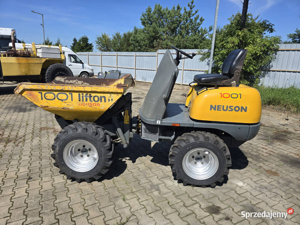 Wozidło NEUSON 1001 4x4 ładowność 1000 YANMAR Wozidła Rudolfowo