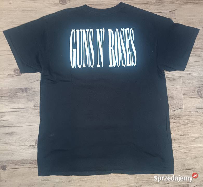 Czarna koszulka Tshirt GunsnRoses L Zbylitowska Góra