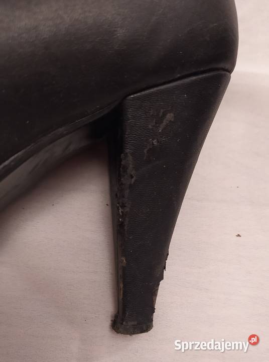 Botki damskie na obcasie rozmiar 38 podlaskie Hajnówka