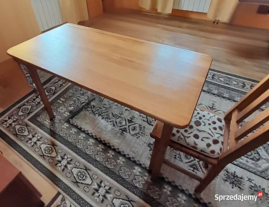 Stół kuchenny 3 krzesła komplet Turze Pole