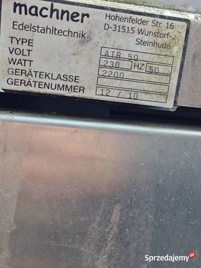 Mieszalnik z grzaniem MachnerATR 50 Nowy Tomyśl sprzedam