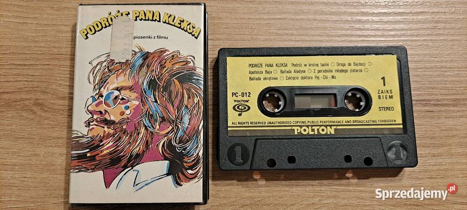 Podróże Pana Kleksa 1985 KASETA Polton filmowa małopolskie sprzedam