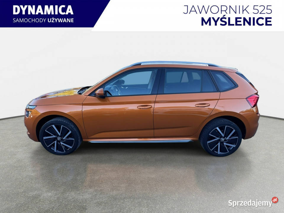 koda Kamiq VAT 23 Style 10TSI 110 DSG 2023 r elektrochrom. lusterko wst. Myślenice