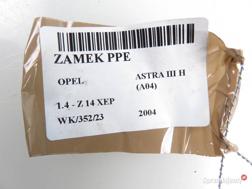 ZAMEK PRAWY PRZEDNI OPEL ASTRA III H 13128112 sprzedam