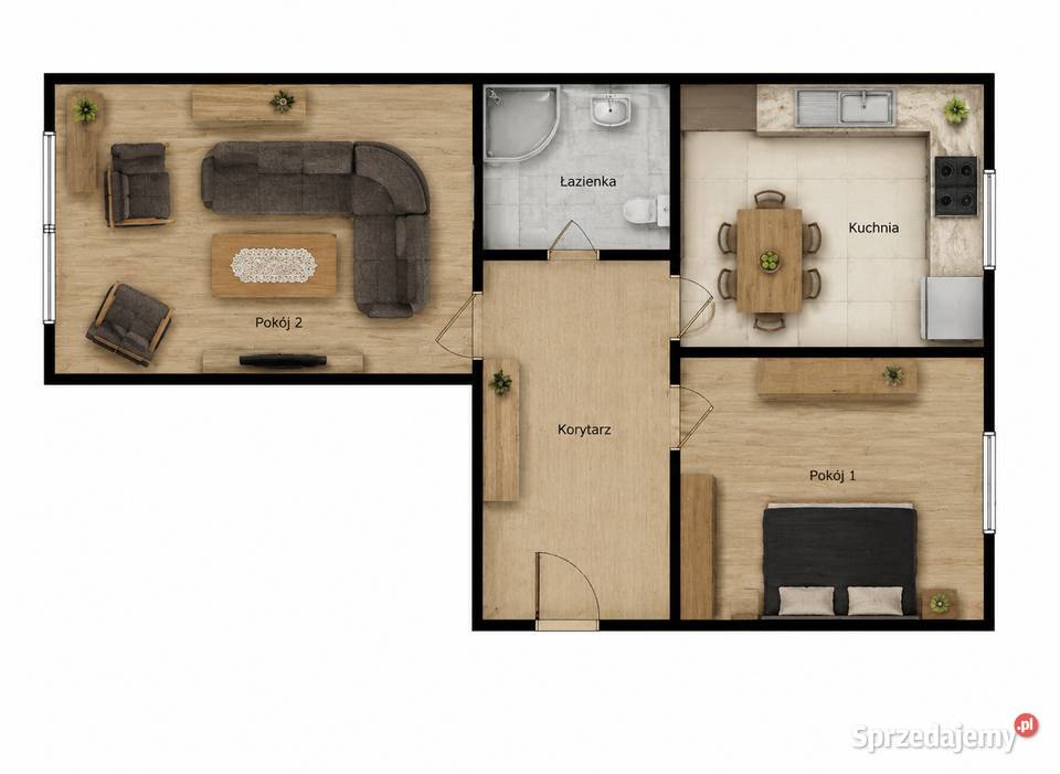 2 pokoje 469 m Balkon Centrum Kluczborka Do opolskie sprzedam