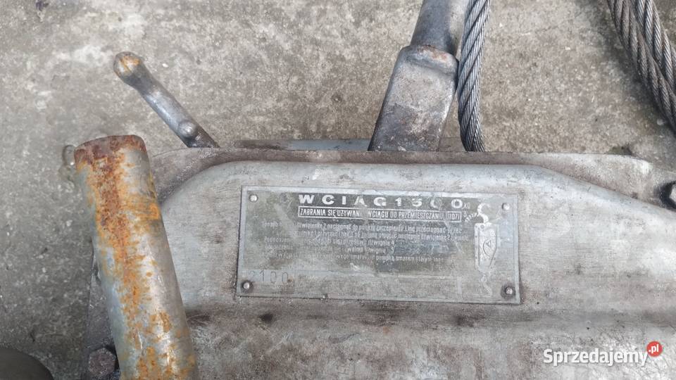 wciągarka linowa kifor mazowieckie Radom
