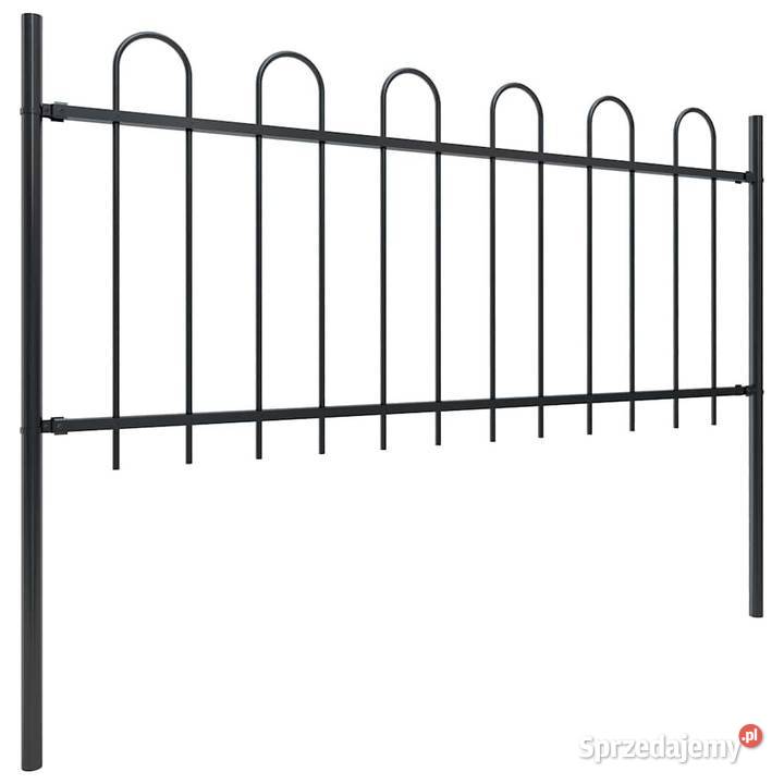 vidaXL Ogrodzenie ogrodowe z obręczą stal Warszawa
