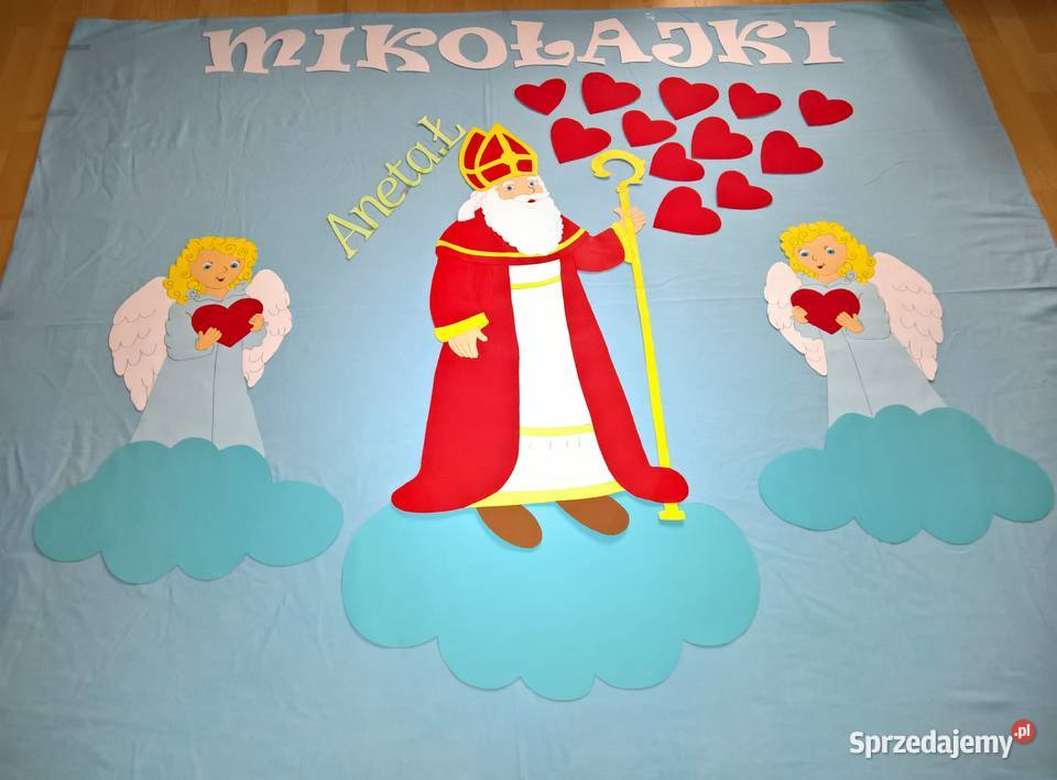 Dekoracje na Mikołajki z brystolu 504 102 444 mazowieckie Garwolin