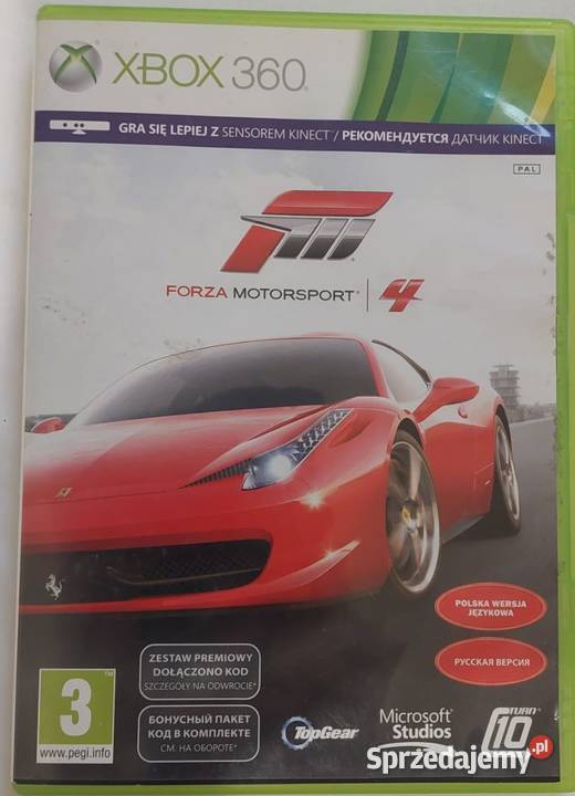 Forza Motosport 4 na xbox 360