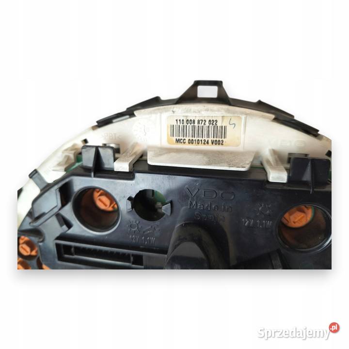 LICZNIK ZEGARY 0010124V002 Smart Fortwo I 06 osobowe Liczniki i zegary lubelskie sprzedam