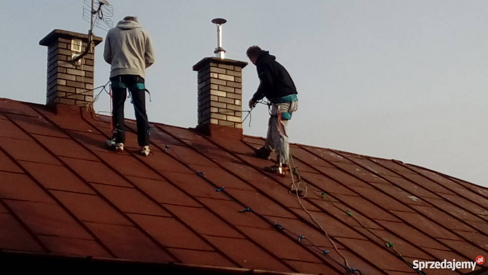 Malowanie dachow mycie elewacj Legionowo usługi budowlane