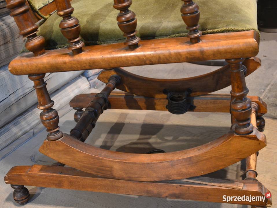 Zabytkowy fotel amerykański mazowieckie Warszawa