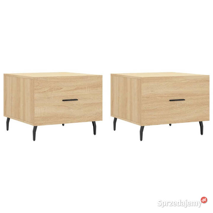 Stoliki kawowe 2 dąb sonoma 50x50x40 WM829435 Warszawa