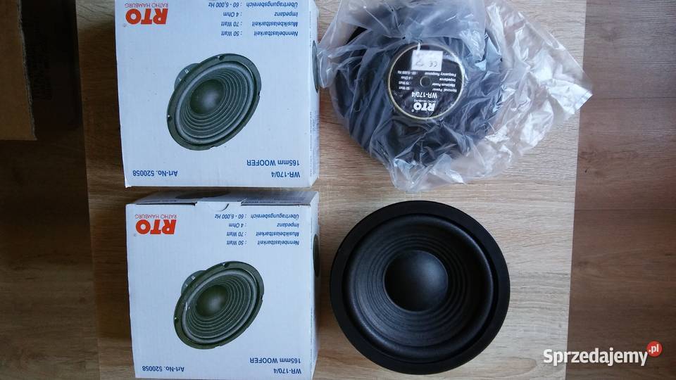 Glośnik RTO Woofer 165mm Wrocław