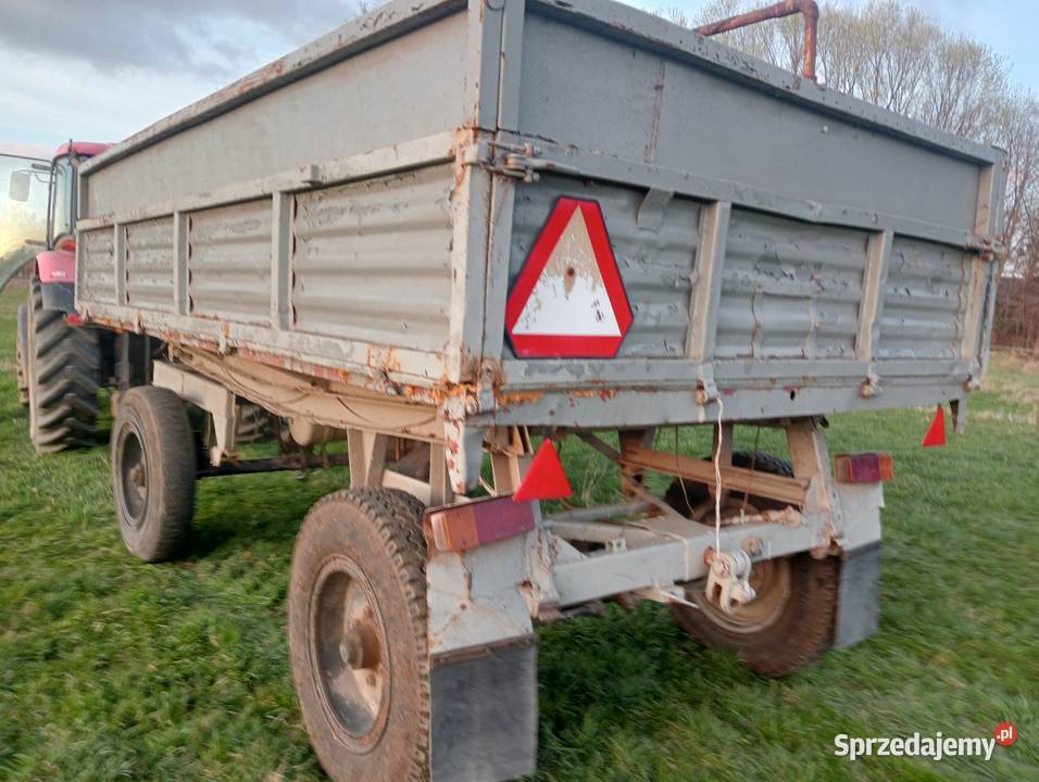 Przyczepa d47 wywrotka zarejestrowana Przyczepy rolnicze