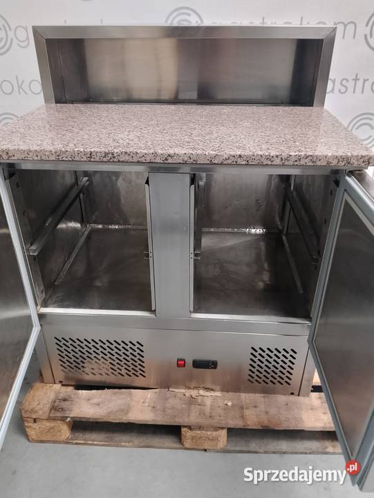 Stół do pizzy 2drzwiowy z blatem granitowym 900 sprzedam