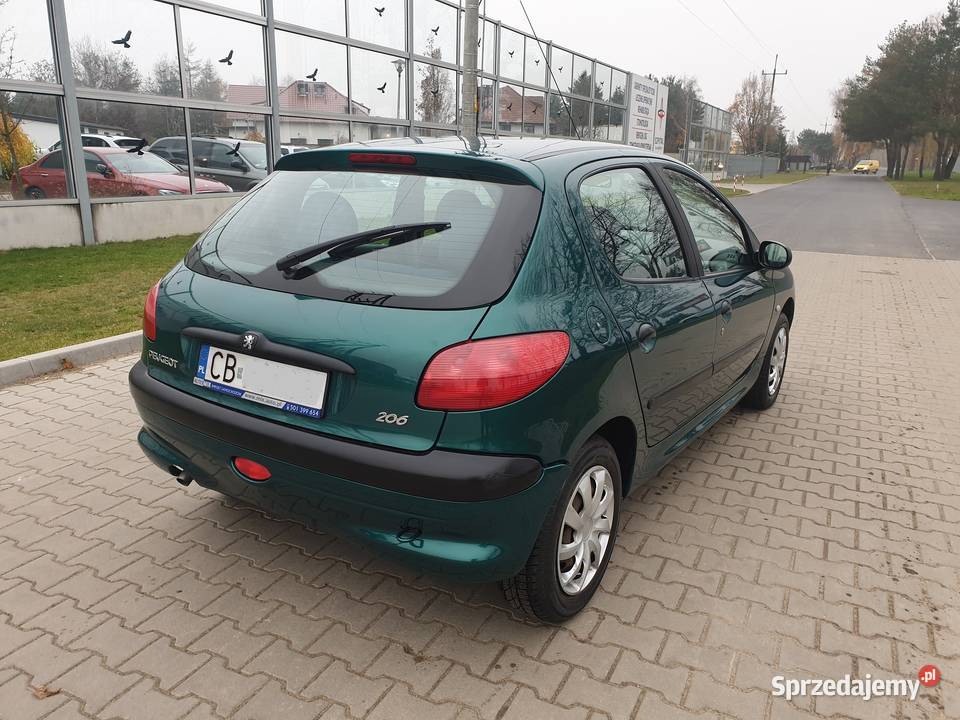 Peugeot 206 11 Benzyna II właścicielElektryka 5
