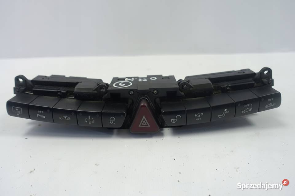 Mercedes W220 PRZEŁĄCZNIK ŚWIATEŁ AWARYJNYCH Rudka sprzedam