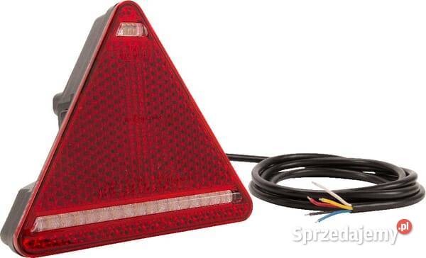 Lampa tylna zespolona LED lewa trójkątna 1224V