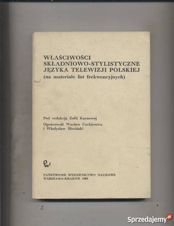 Właściwości składniowo stylistyczne języka Szczecin
