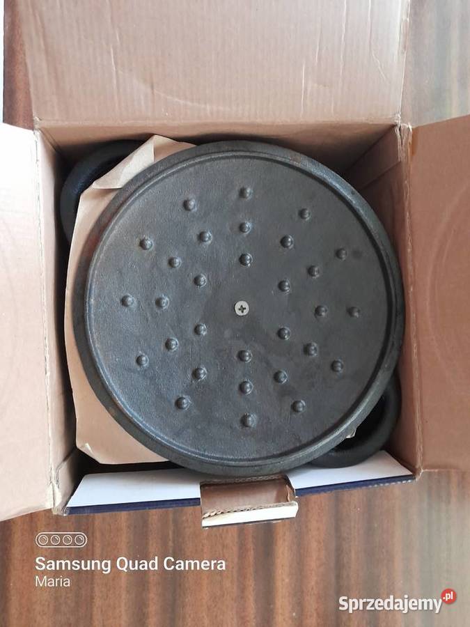 Garnek żeliwny Warszawa sprzedam