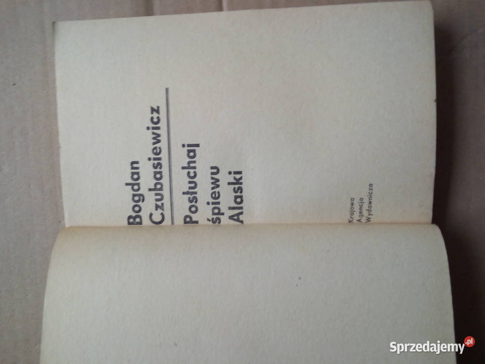 Bogdan Czubasiewicz Posłuchaj śpiewu Alaski podlaskie Sokółka sprzedam