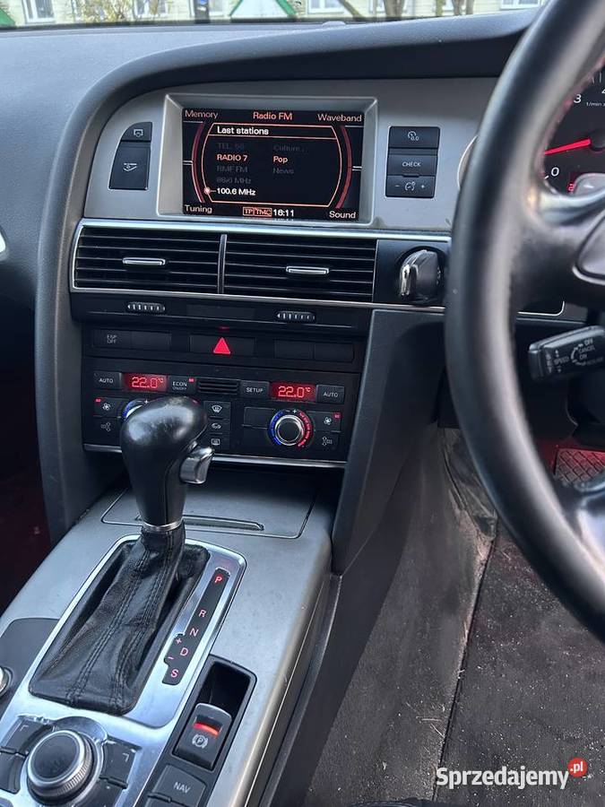 AUDI A6 C6 20TFSI ANGLIK ZAREJESTROWANY nieuszkodzony Audi Działdowo
