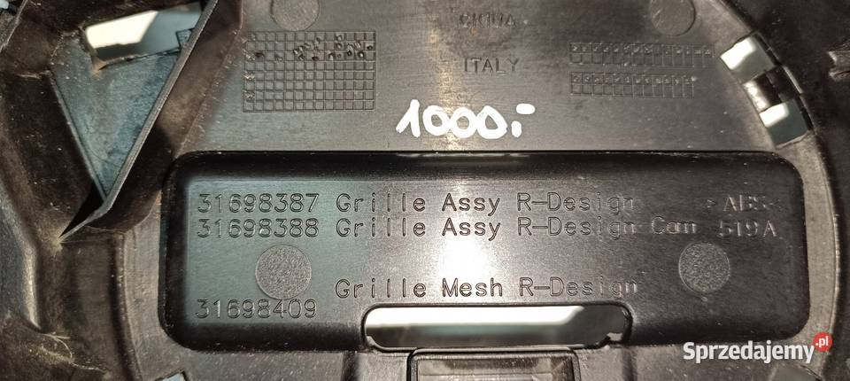 VOLVO XC90 II GRILL ATRAPA CHŁODNICY ZDERZAKA Lubin sprzedam