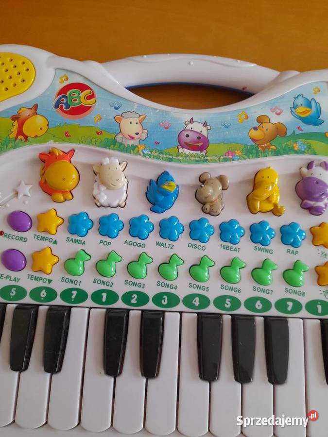 Simba Pianino Keyboard Odgłosy Zwierząt itp Bogatynia sprzedam