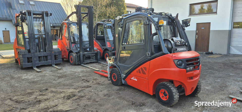 Wózek Widłowy Linde H25T Duplex wolny skok