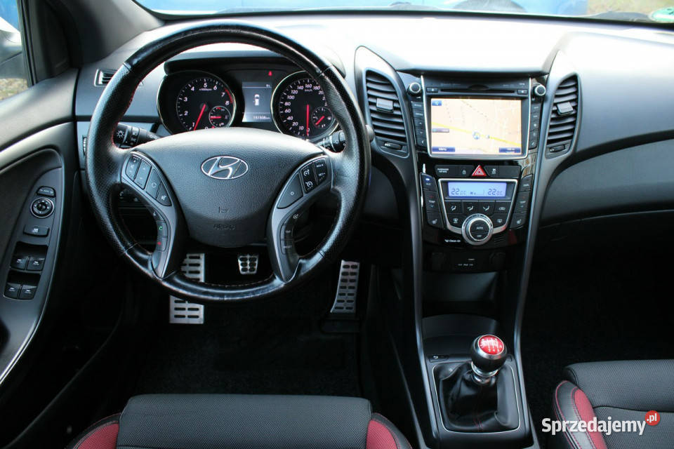 Hyundai i30 TURBOOrglakierSerwis do koncaBogate światła przeciwmgielne śląskie Gliwice