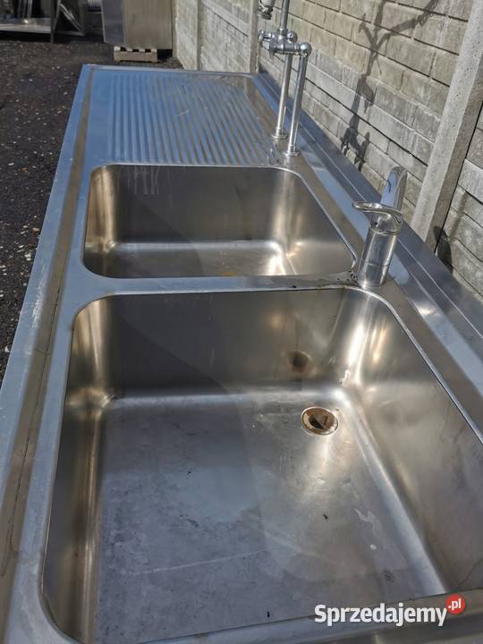 Zlew 2 komorowy 240x80x70 kom 60x60x30 13 wielkopolskie Krotoszyn sprzedam
