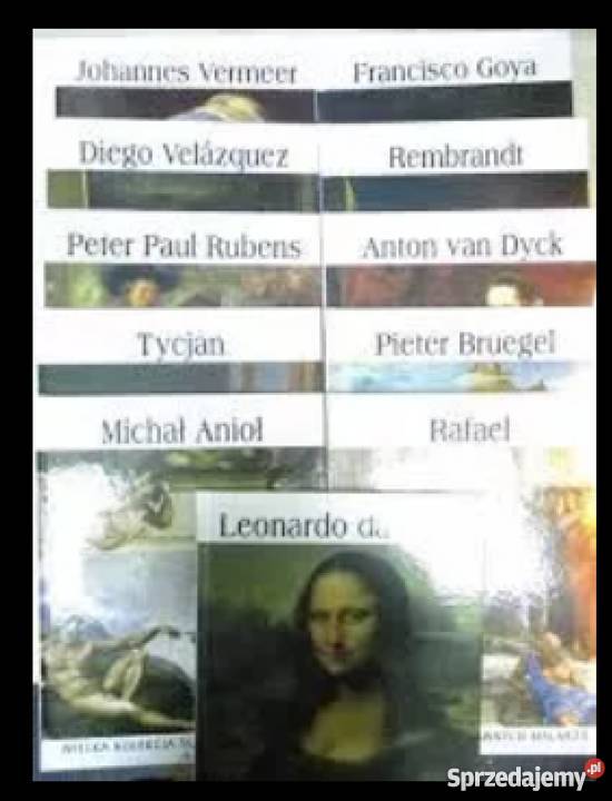 Wielka Kolecja Sławnych Malarzy pięknie wydane dolnośląskie Ziębice