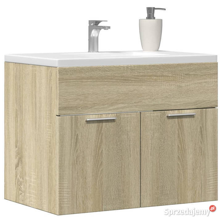 Szafka pod umywalkę dąb sonoma 60x385x46 płyta Warszawa