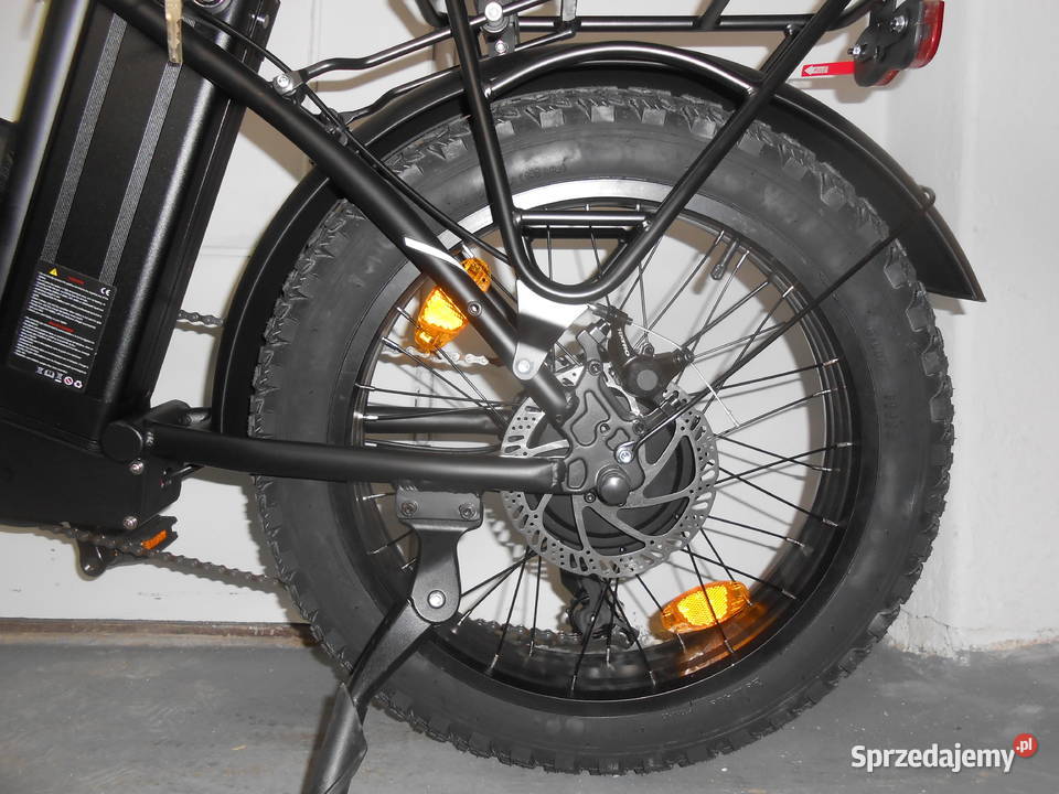 Rower elektrrycznny składak fatbike 20 alu rama Świebodzin