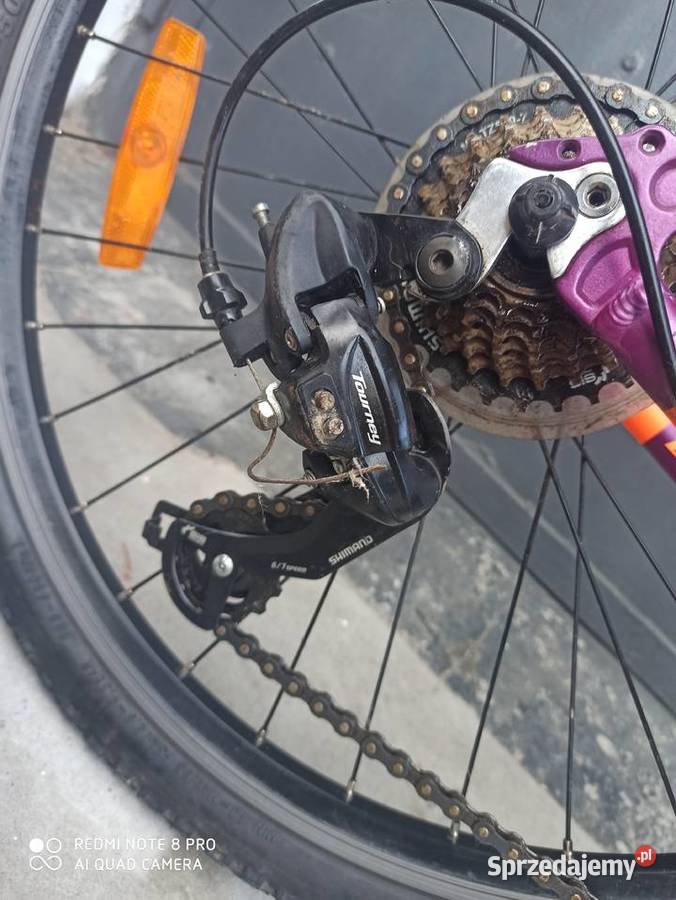 Rowerek Dzieciecy 24 Aluminiowy Przerzutki Wieliczka