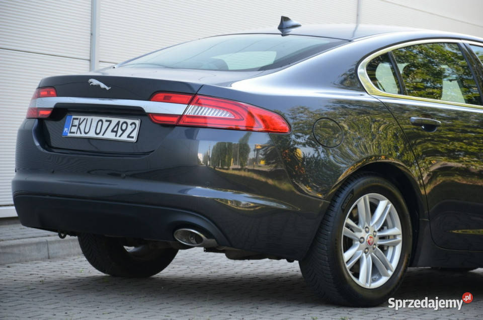 Jaguar XF Czarny Zarejestrowany 22D 163 Skóra Zarejestrowany w Polsce sprzedam
