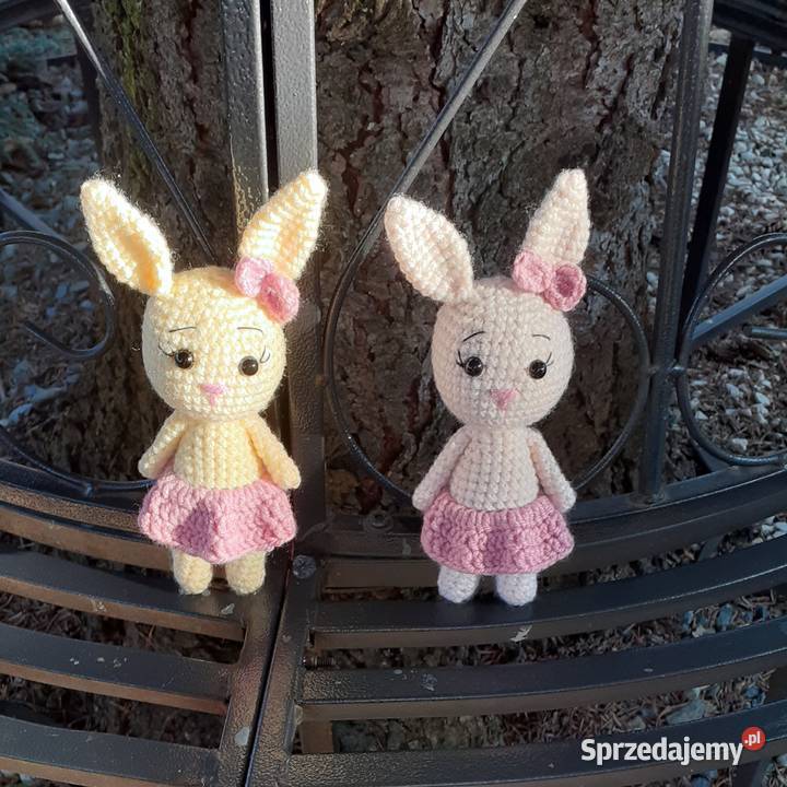 Królik na szydełku