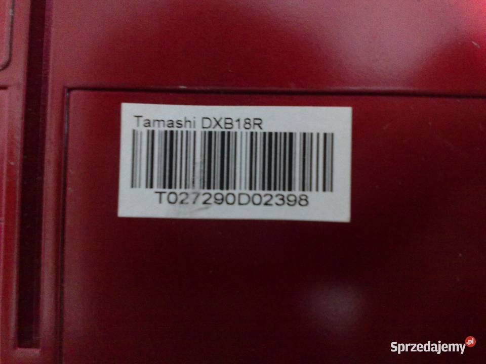 Tamashi DXB18 Radio z obsługą CD MP3 WMA kaset Pozostałe śląskie Zawiercie