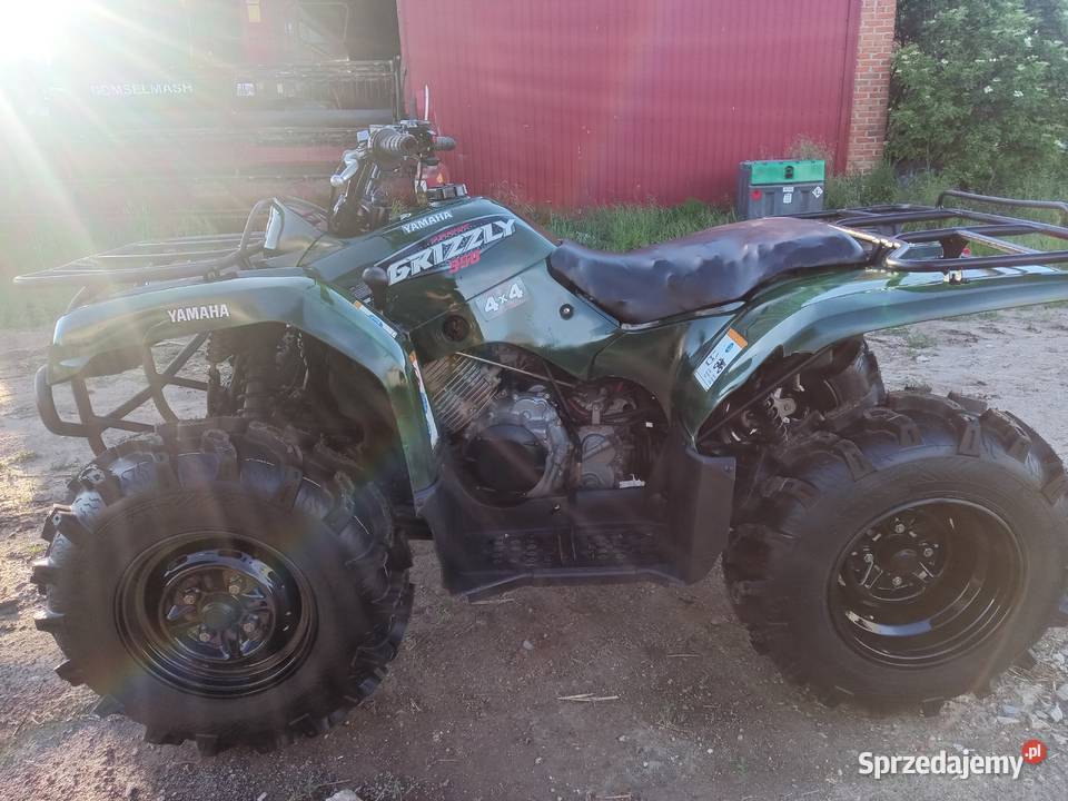 yamaha grizzly 350 4x4 nowe opony transport Lublin