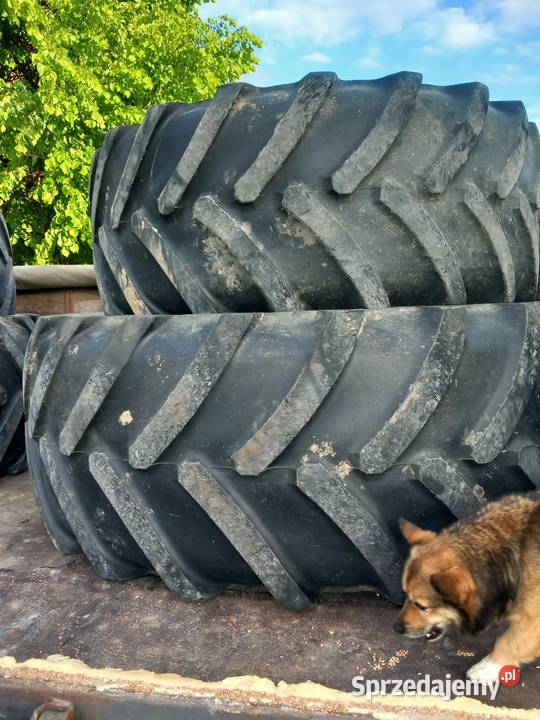 Komplet opon do ciągnika michelin Opony rolnicze Bychawa sprzedam
