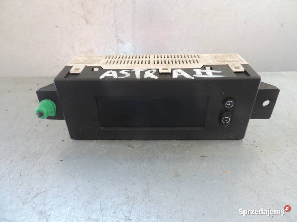 ZEGAREK WYŚWIETLACZ OPEL ASTRA 2 G GM24418957 Części Nowy Sącz sprzedam