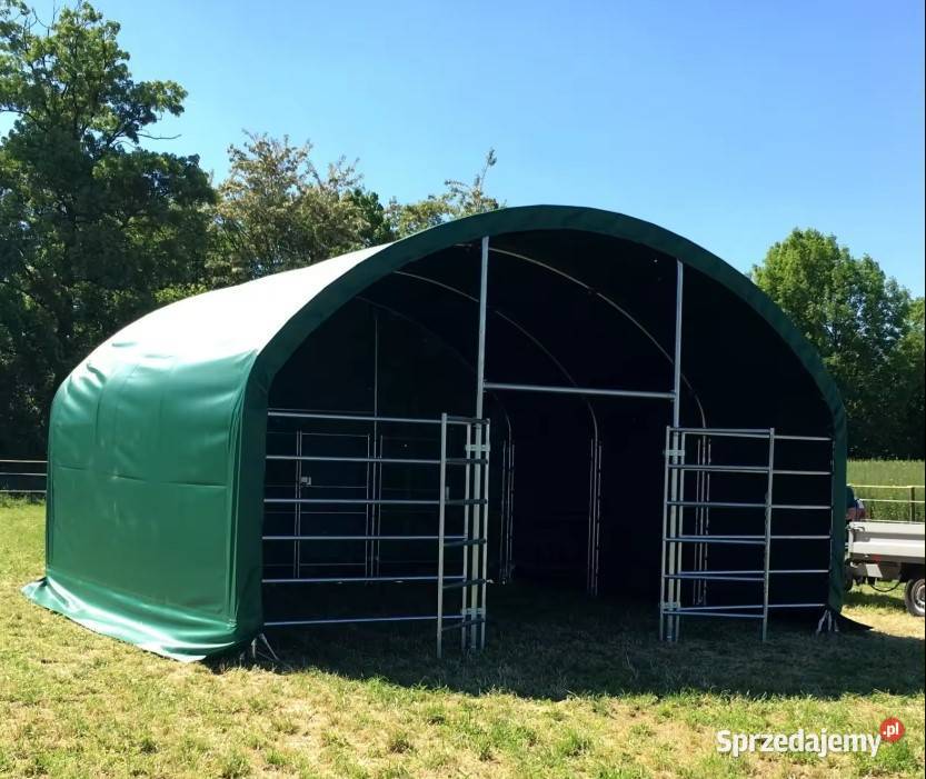 Zagroda zwierząt 8x8m PVC 750gm2 Wrocław