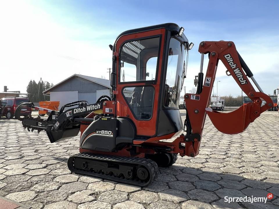 koparka Ditch Witch XT 850 Tuliszków Sprzedajemy.pl