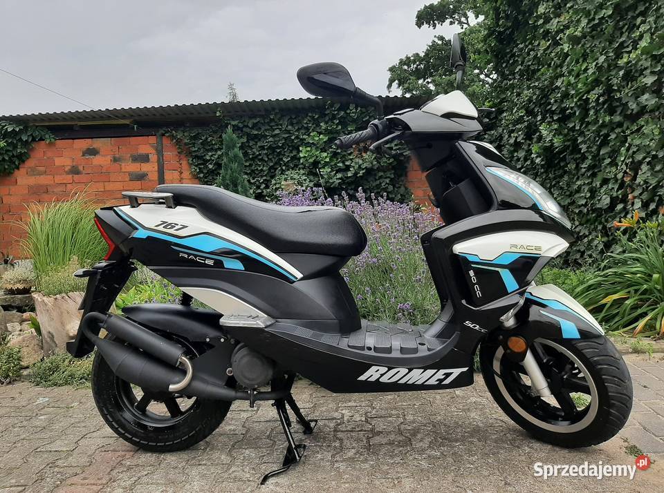 Zadbany Skuter Romet 767 50ccm 2t 2014r 1wł 9010 Tuczno