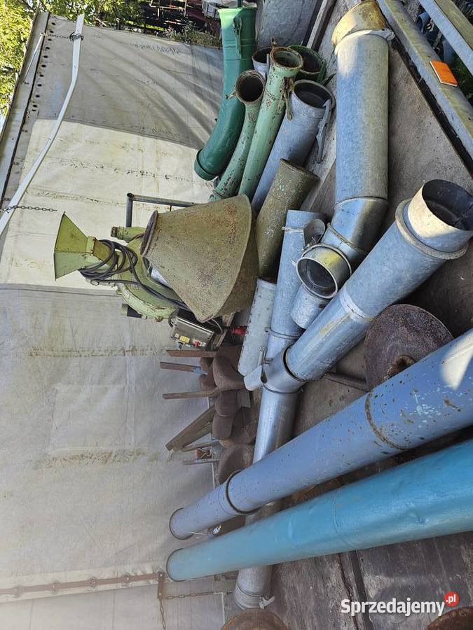 Rury do dmuchawy do zboża różne długości kolana Zboża