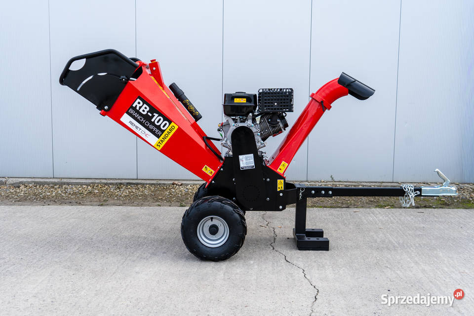 Rębak bębnowy REMET RB100 NOWY2026 rębak do Leśnictwo Łowisko