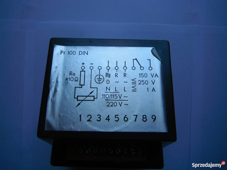 RE52 regulator temperatury 0100C Lumel do Pt100 Części i akcesoria Chlewiska