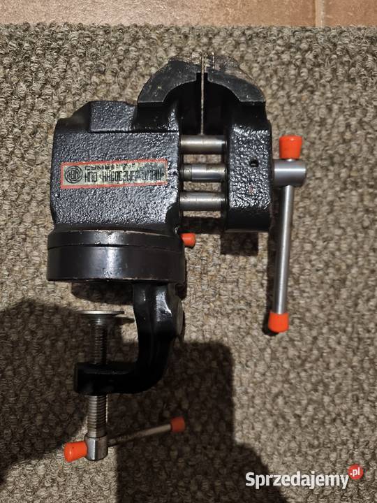 Solidne imadło obrotowe dawnej produkcji nowe Radomsko